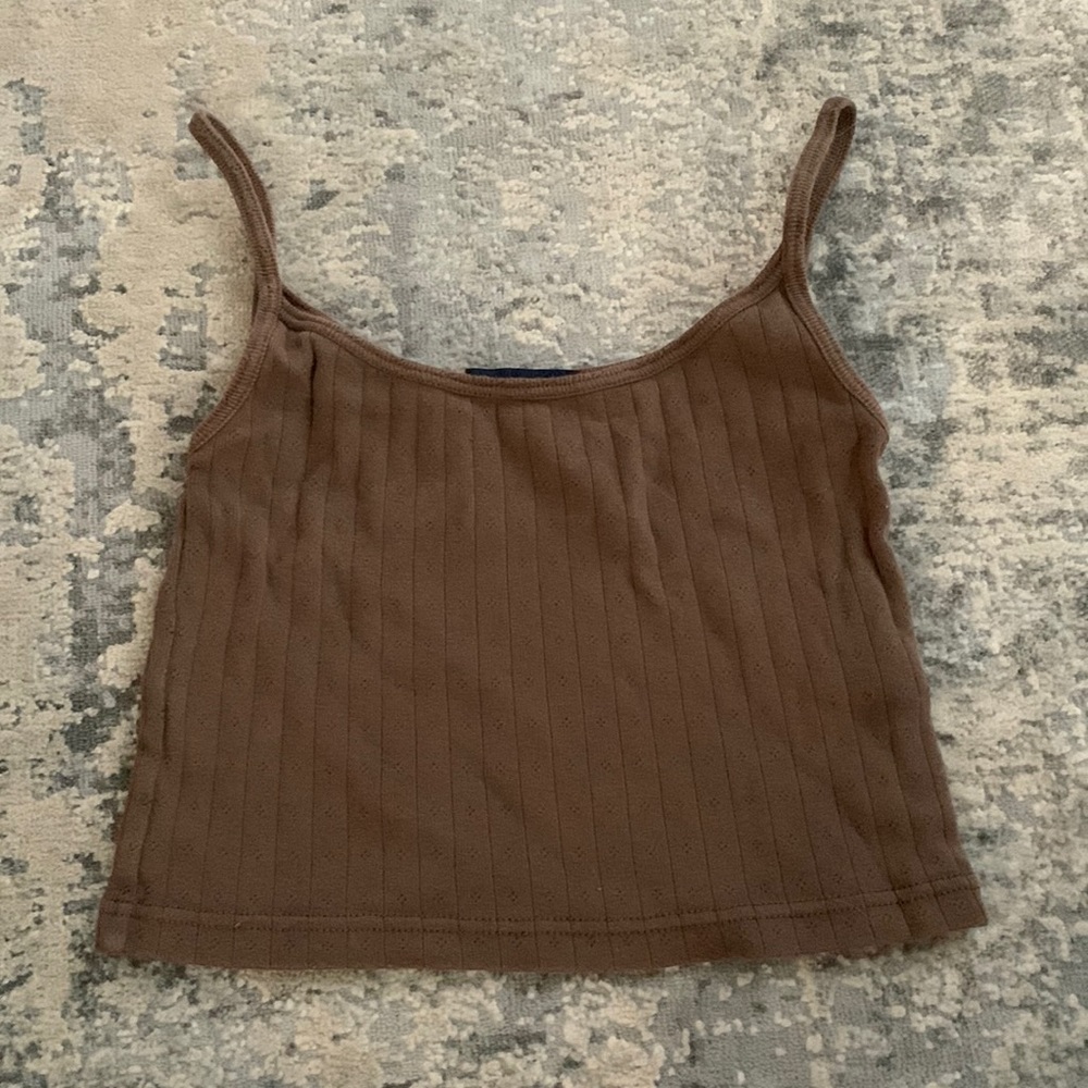 Brandy Melville John Galt basic cropped tank top